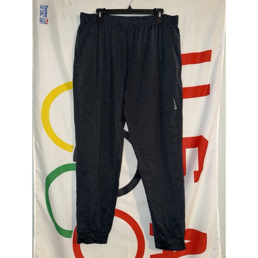 Nike Yoga Sweatpants Mens XL Black Joggers